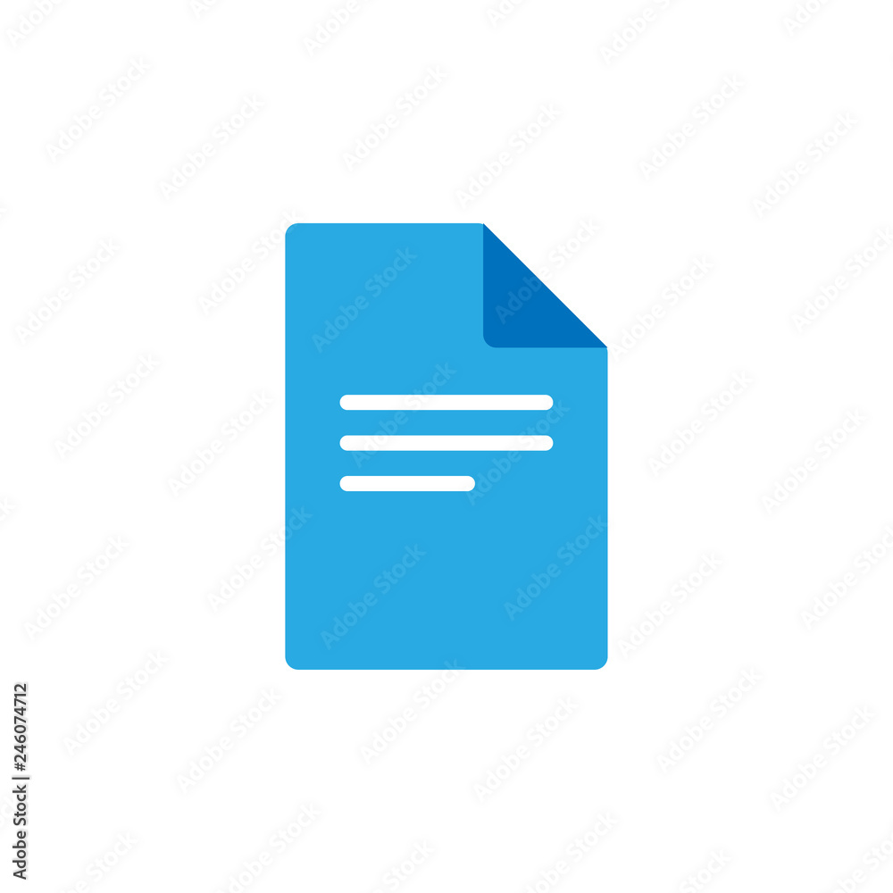 Document icon graphic design template vector Document icon graphic design template vector