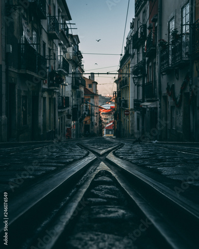 urban view of barrio alto Lisbon