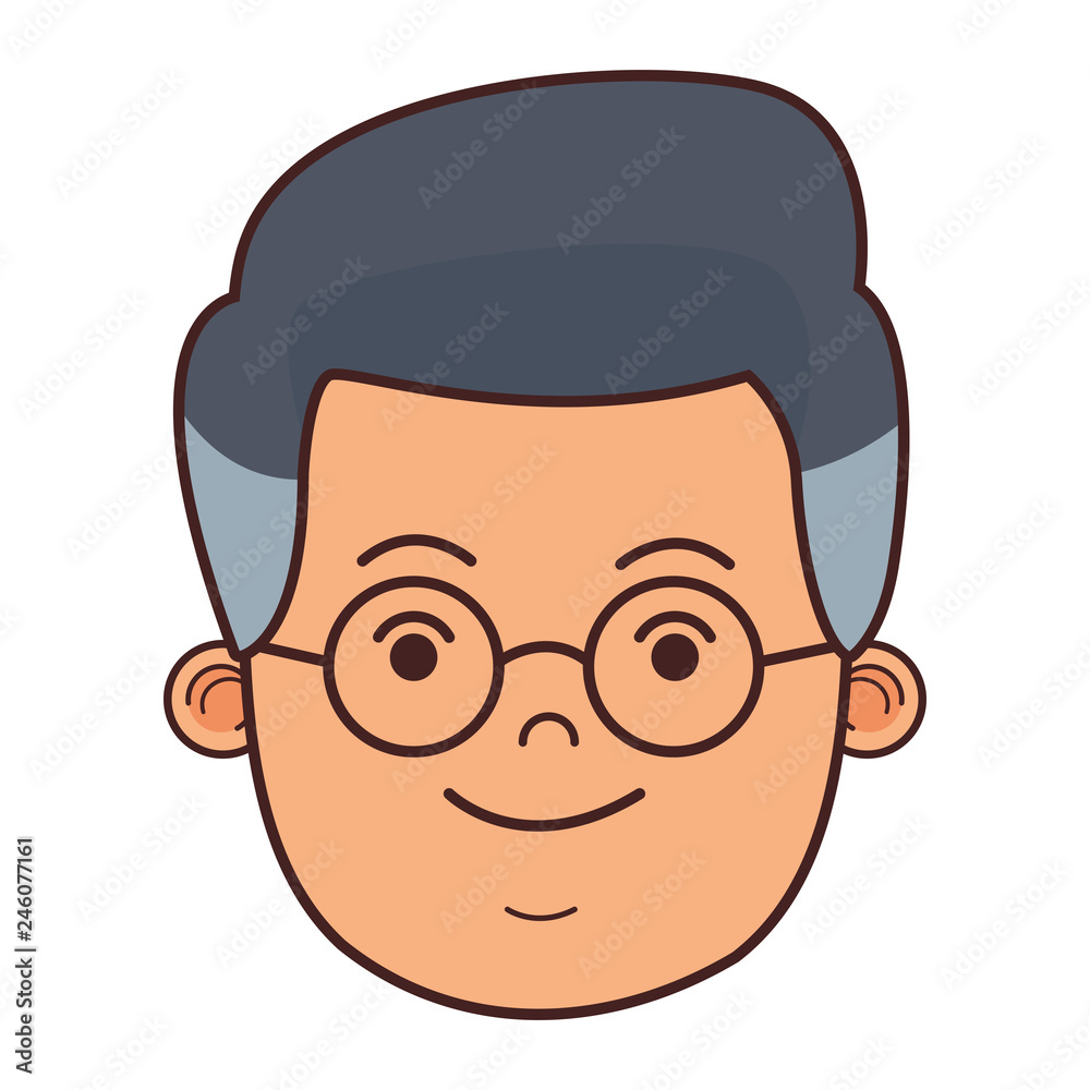 man face cartoon