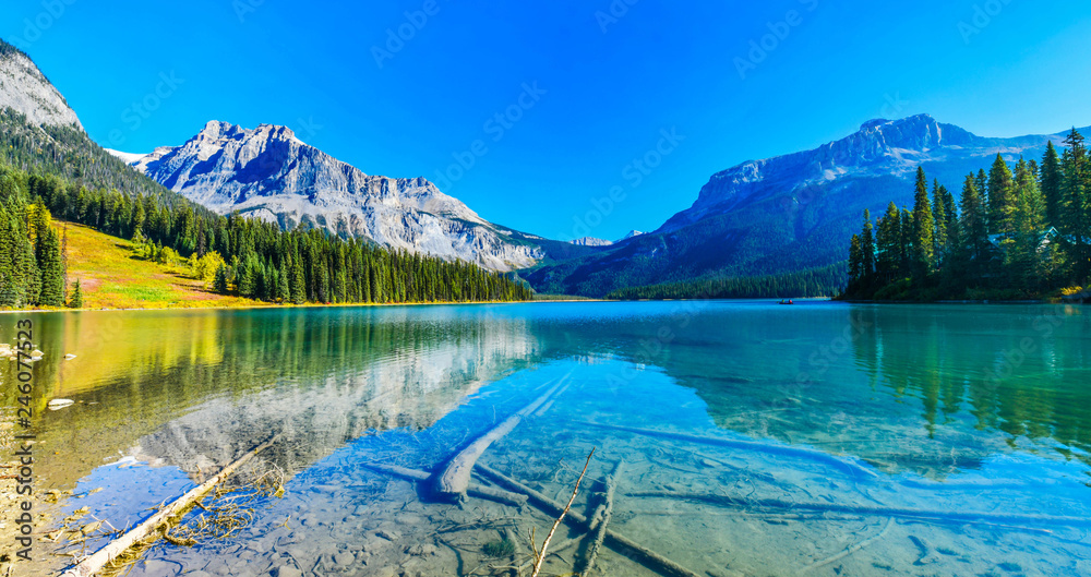 Fototapeta premium Emerald Lake,Yoho National Park in Canada