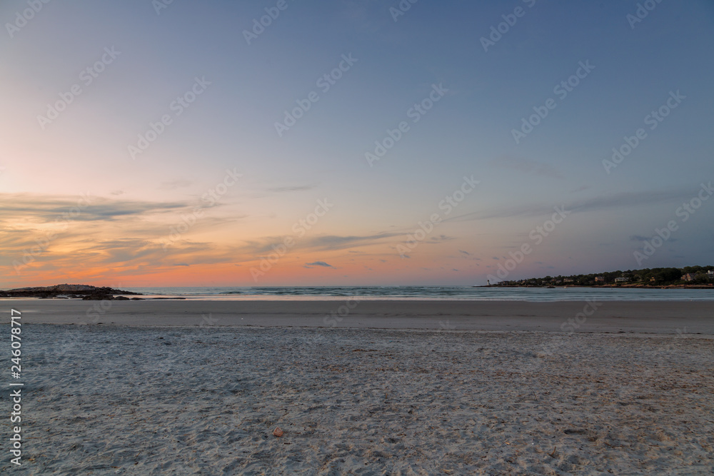 Obraz premium Sunset in the Beach