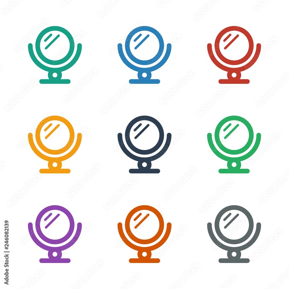 mirror icon white background mirror icon white background