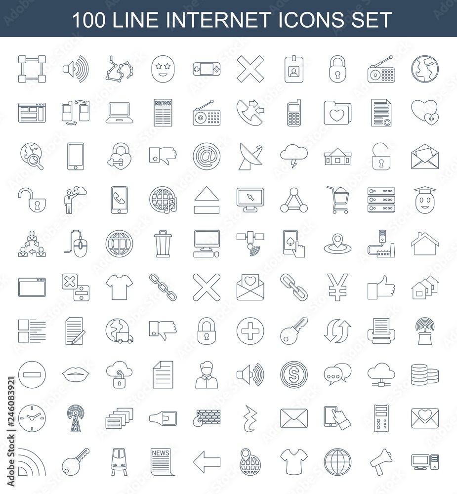 internet icons internet icons