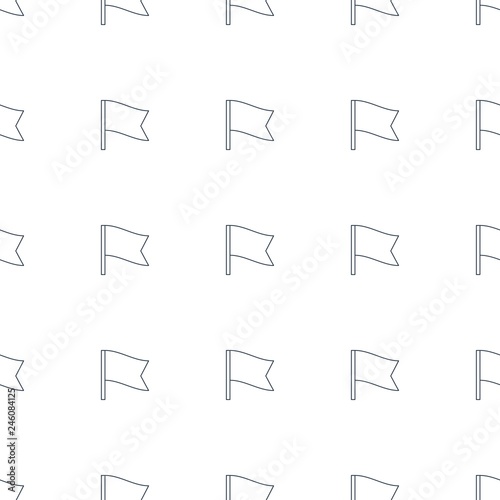 flag icon pattern seamless white background
