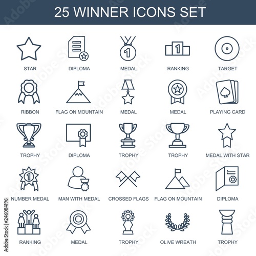 winner icons