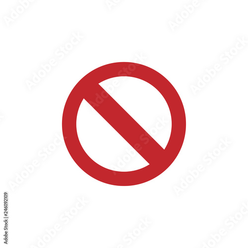 Forbidden icon graphic design template vector Free Download Forbidden icon graphic design template vector - GFXLoad