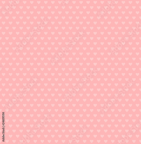 vector hearts shapes. simple pink background. valentines seamless pattern. wedding texture