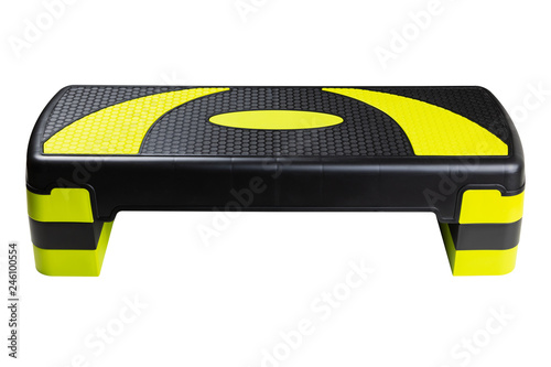 Bilde på lerret plastic board for sports with adjustable height, high position of the board, aer