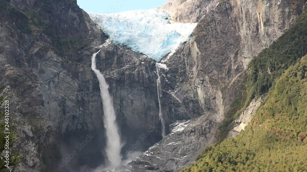 glaciar queulat chile patagonia