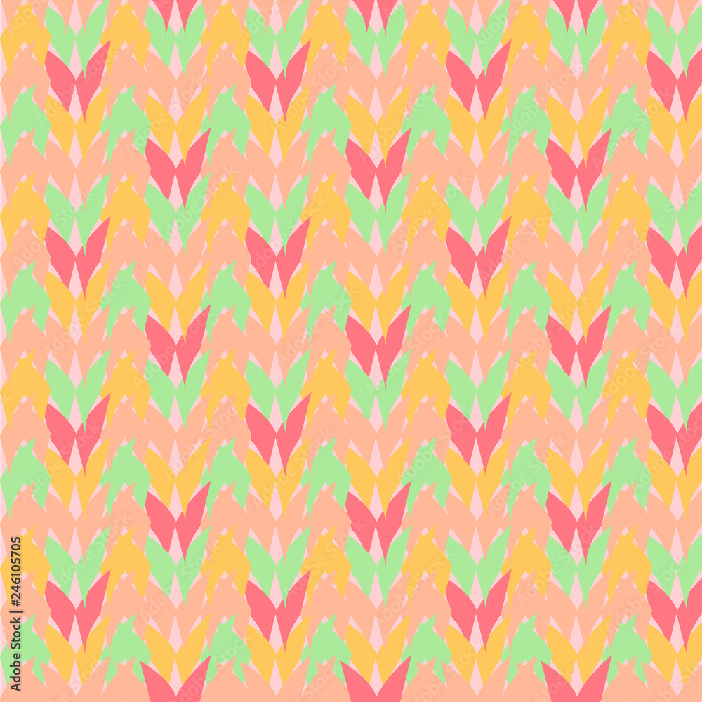 Fototapeta premium Background with butterflies of different colors.