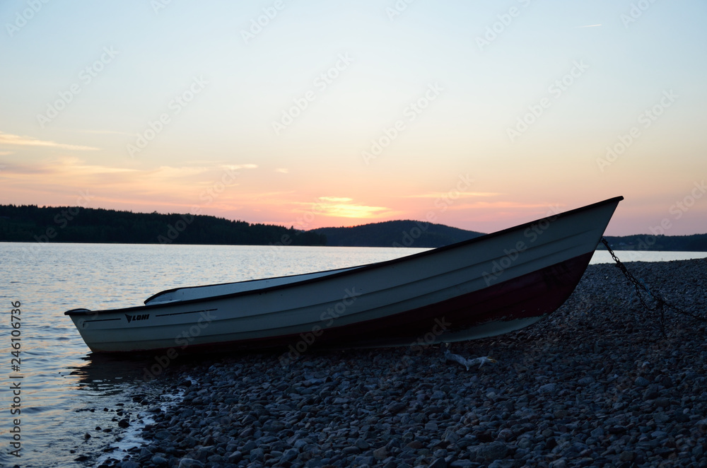 Boot am See