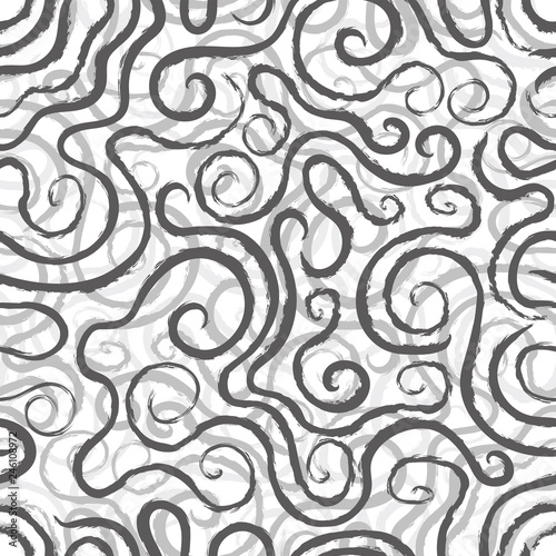 Bramble ink style texture.