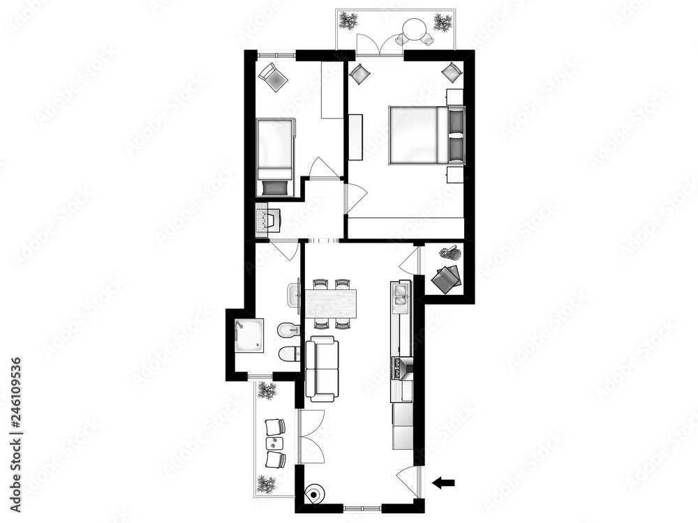2d floor plan 2d floor plan