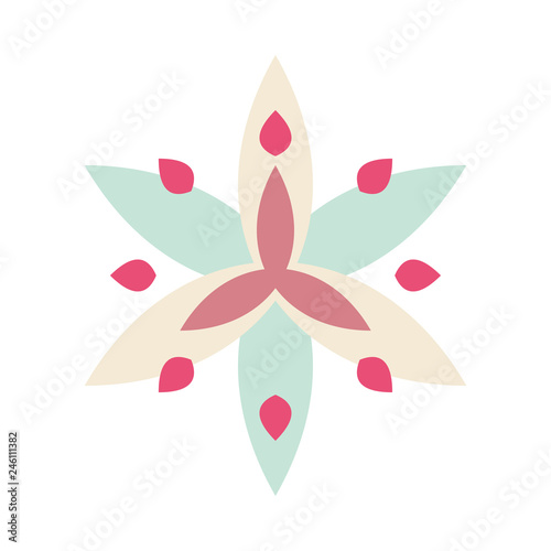 Abstract Floral Vector Decoration