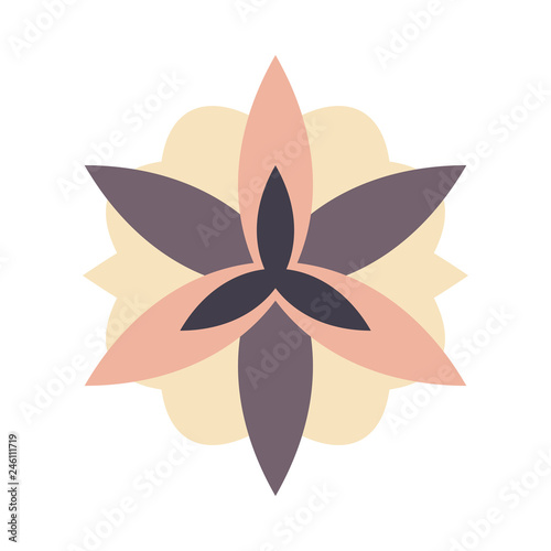 Abstract Floral Vector Decoration