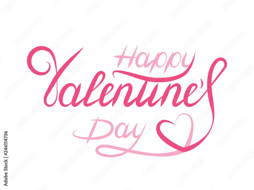 Happy Valentine's Day text