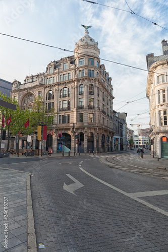 architecture of Antwerp, Belgium. © phant