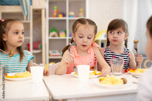 Little girls from the group...