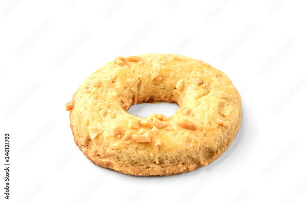 Baking sand ring isolated on white background. Baking sand ring isolated on white background.