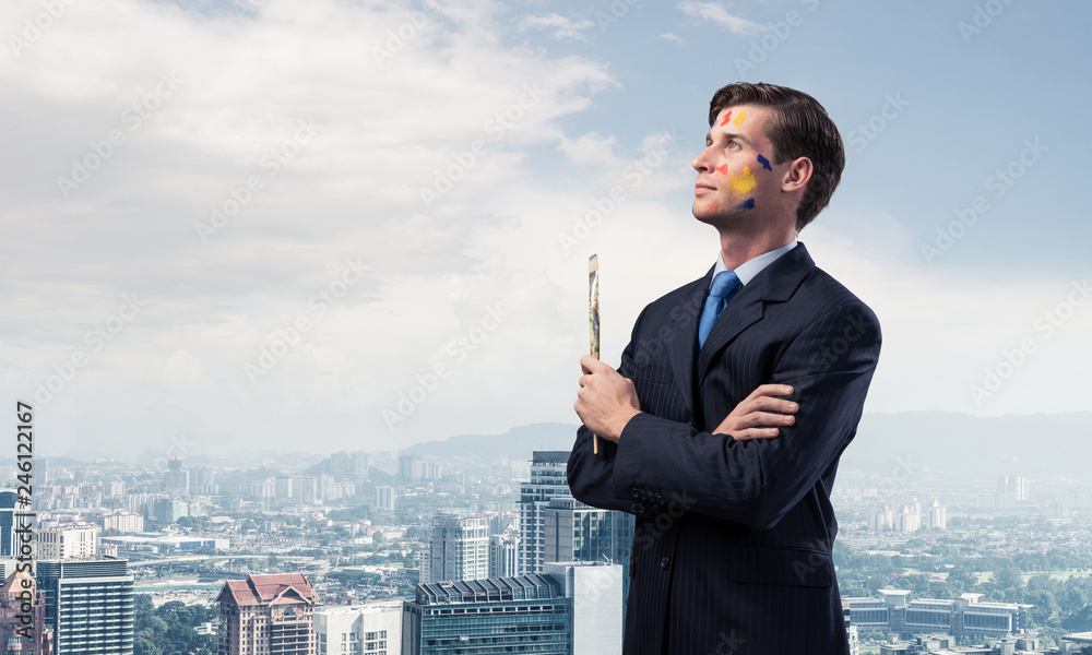 Modern and creative doing of business Modern and creative doing of business