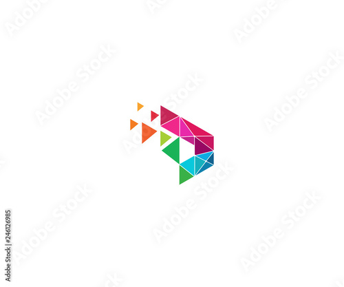 Free Download digital logo design template - GFXLoad
