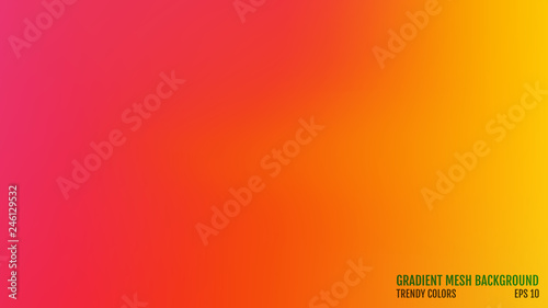 Modern background. Colors transition concept. Gradient mesh. Abstract Cover. Trendy colored Surface. Elegant pattern. Vector illustration.