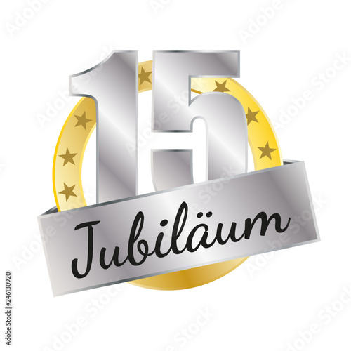 Jubiläum Siegel 15 Jahre 