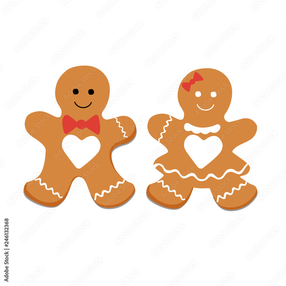 gingerbread cookie valentines day