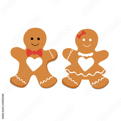 gingerbread cookie valentines day