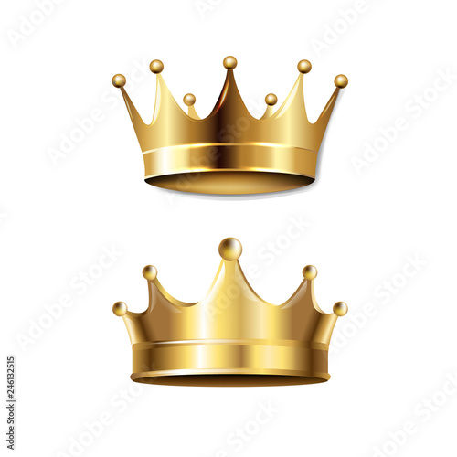 Crown Set Isolated