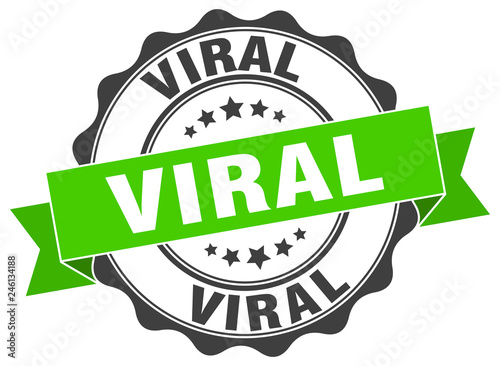 viral stamp. sign. seal