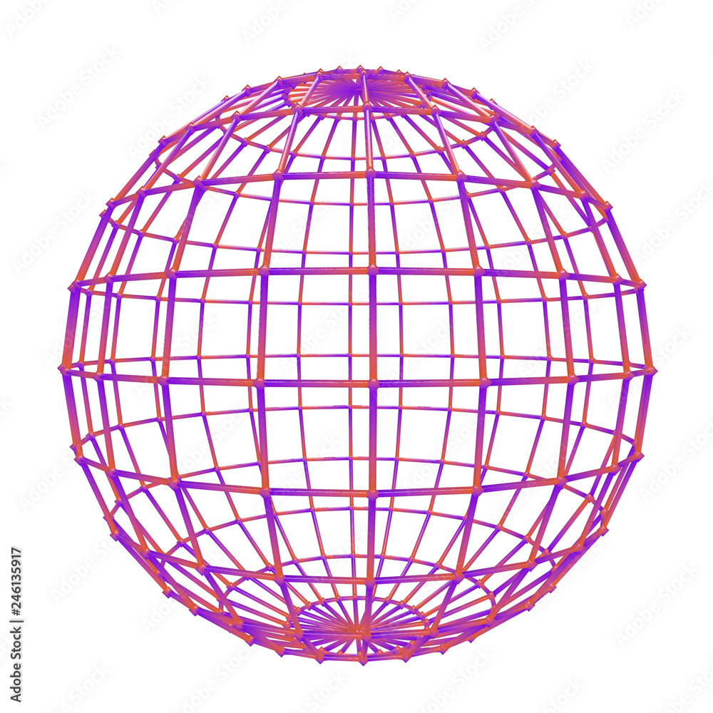 Geometric abstract composition of metallic pink cube , cylinder, glass sphere ball and cone in pastel corner background, for product display mock up. 3D rendering. - Illustration Geometric abstract composition of metallic pink cube , cylinder, glass sphere ball and cone in pastel corner background, for product display mock up. 3D rendering. - Illustration