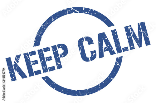 keep calm stamp