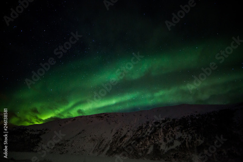 Polarlicht   ber Norwegen