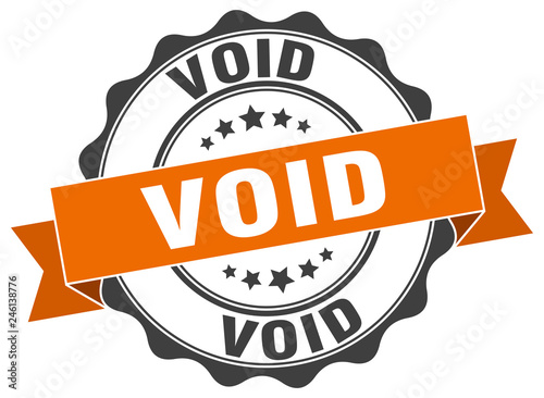 void stamp. sign. seal