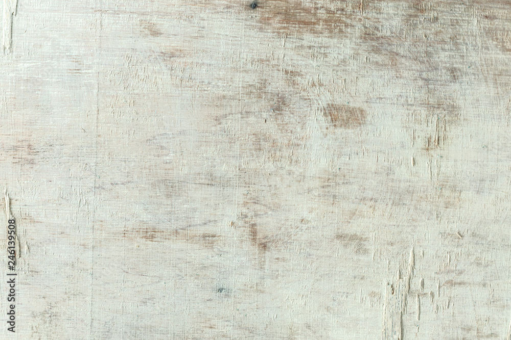 White wood. Old plank wooden wall background. Rustic white wood texture. Wood texture gray background.