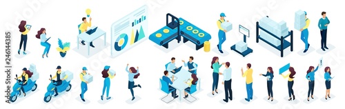 Set People for Vector Illustration