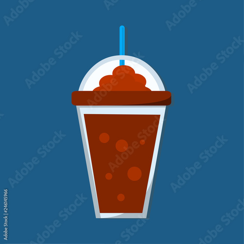 coffee shake vector symbol illustration