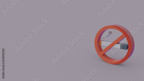 Free Download 3d icon of no smoking - GFXLoad