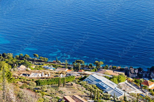 Φωτογραφία Nice city coastline from top view