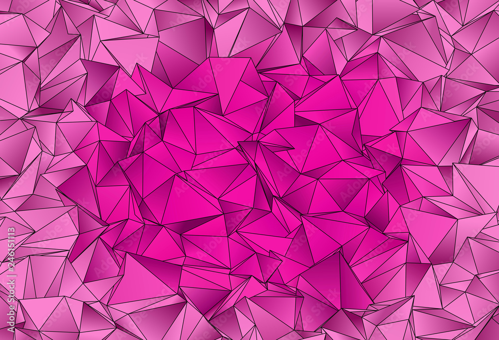 Abstract Low-Poly triangular modern background Abstract Low-Poly triangular modern background