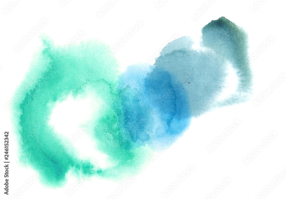 Wet colourful water color grunge spots illustration elements with copy space Wet colourful water color grunge spots illustration elements with copy space