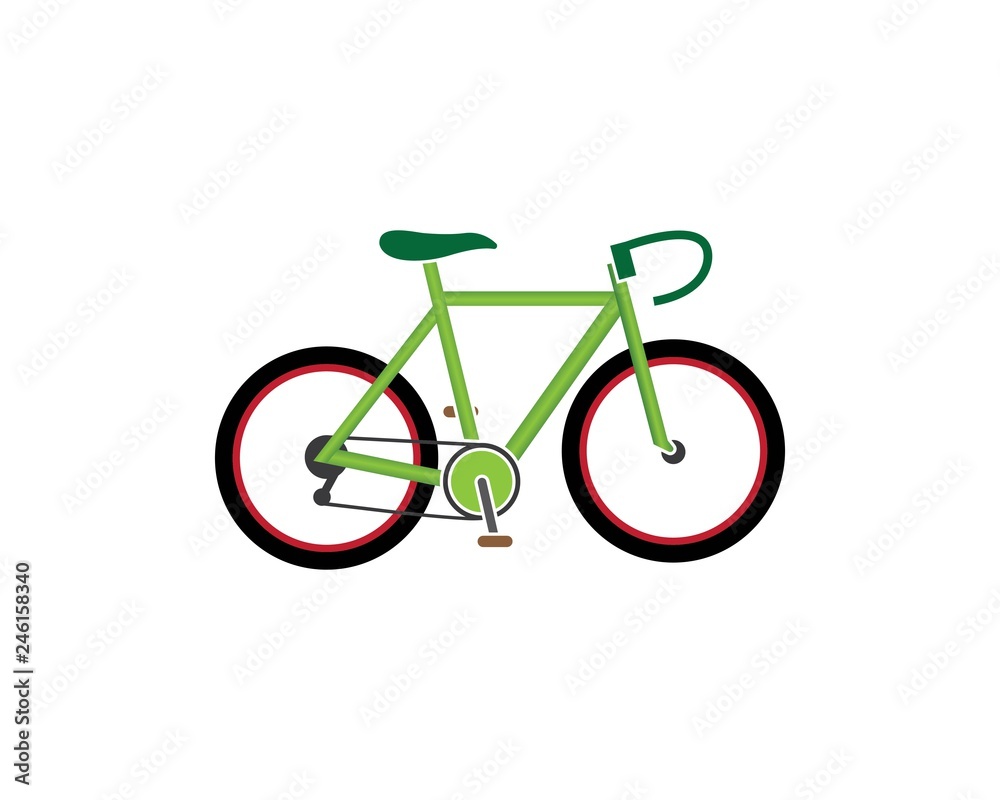 Bicycle. Bike icon vector illstration