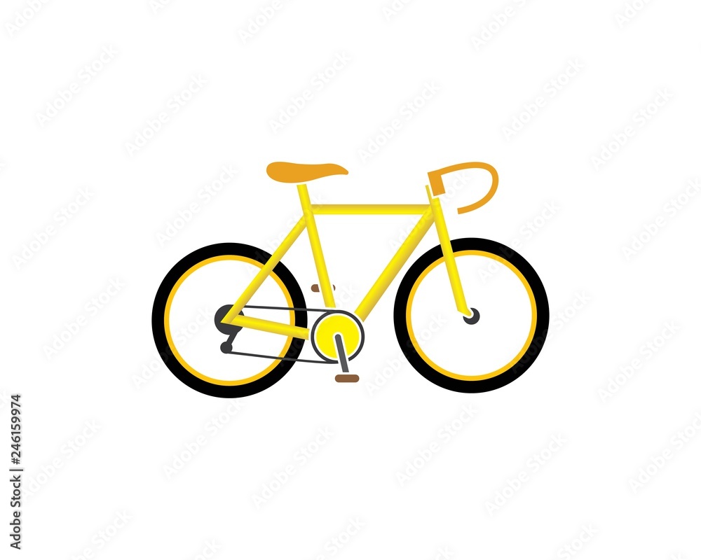 Bicycle. Bike icon vector illstration