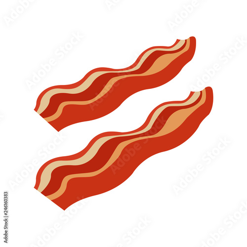 Bacon emoji vector
