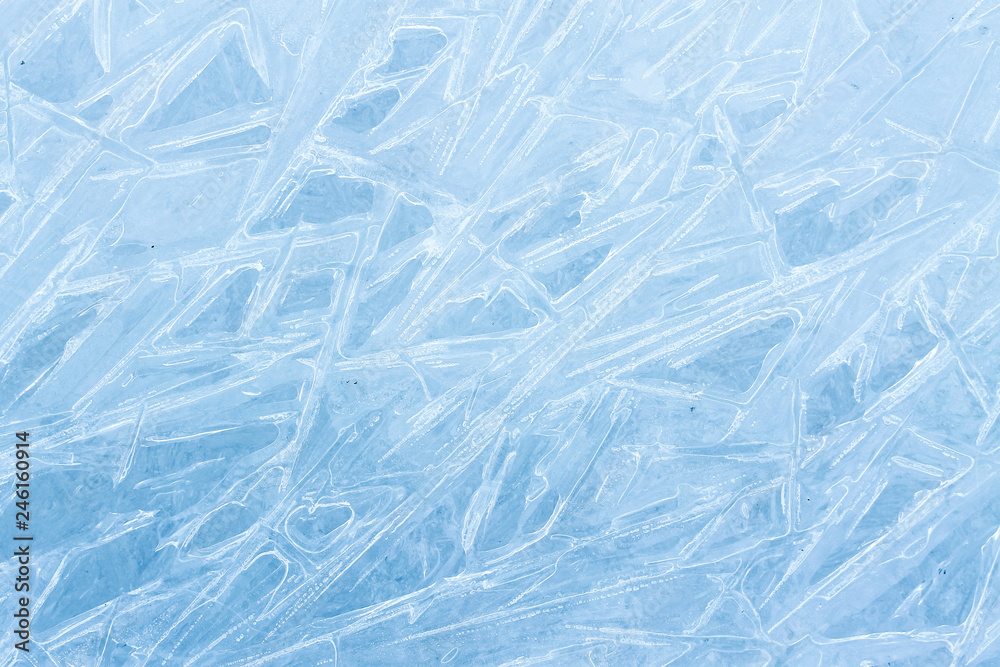 texture ice winter patterns / background photo fancy patterns on ice