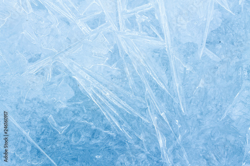 texture ice winter patterns / background photo fancy patterns on ice