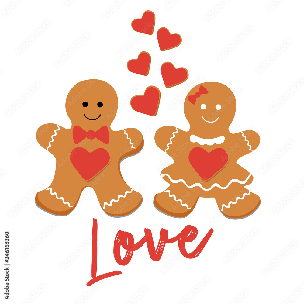 gingerbread cookie valentines day gingerbread cookie valentines day