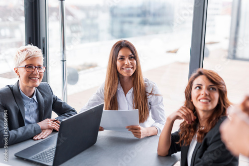 Business people on a meeting