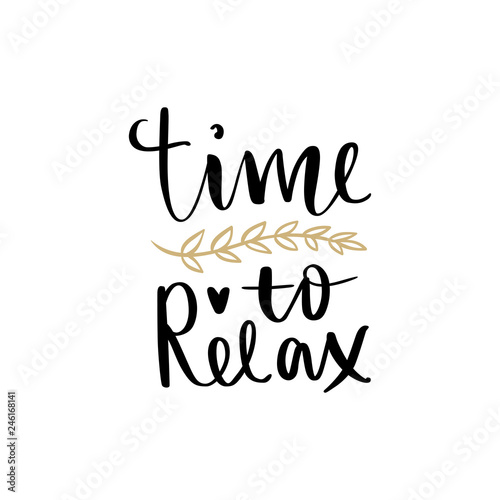 Vector hand drawn lettering phrase. Modern brush calligraphy.